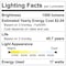 Luxrite 5/6 Inch LED Recessed Can Light 5CCT 2700K-5000K 17W 1500LM Dimmable Wet Rated Baffle, 6PK LR23798-6PK - alternate 5